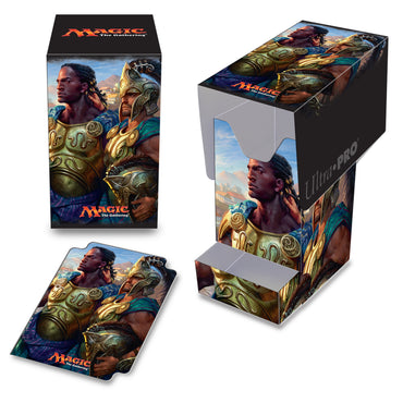 Ultra PRO: Deck Box - PRO 100+ with Tray (Commander 2016 - Kynaios and Tiro of Meletis)