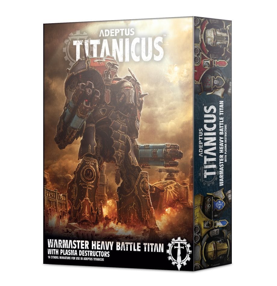 ADEPTUS TITANICUS: Warmaster Heavy Battle Titan w/ Plasma Destructors