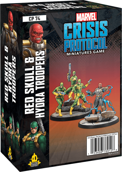 Marvel Crisis Protocol: Red Skull and Hydra Troopers