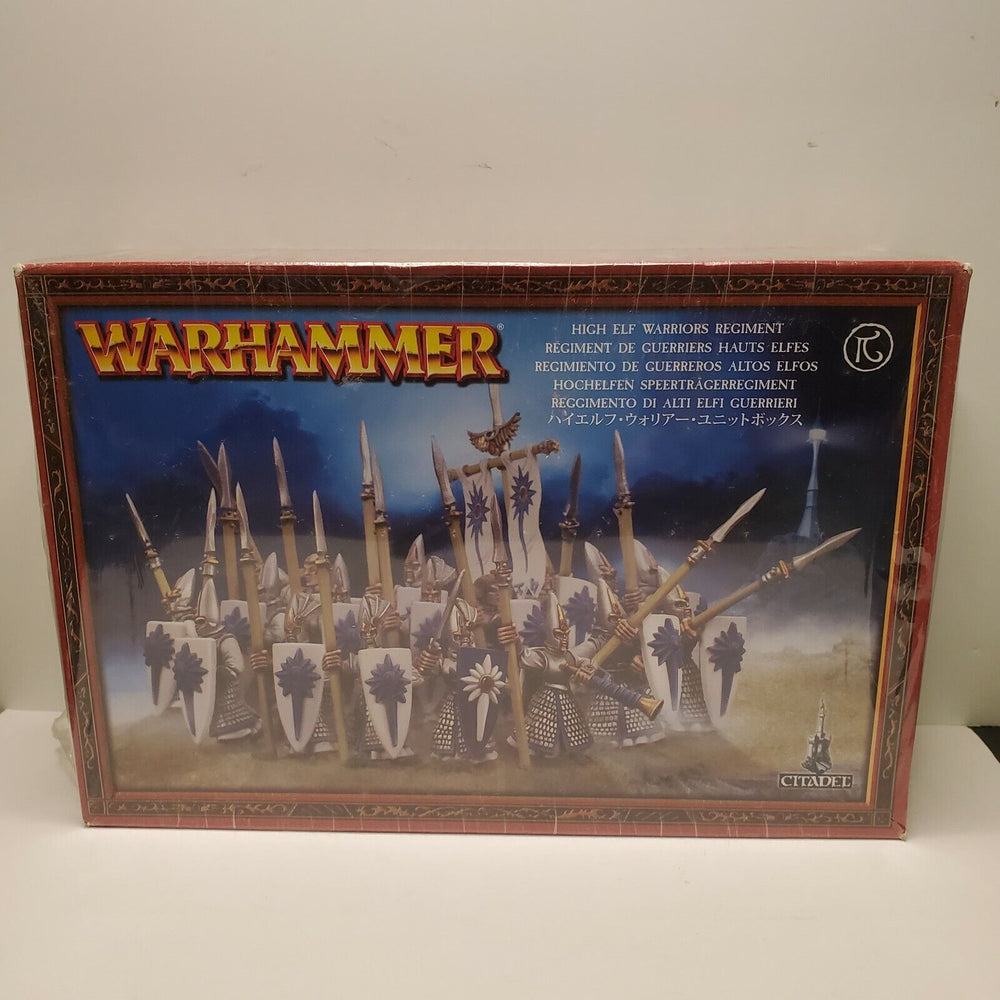 WARHAMMER: HIGH ELF WARRIORS REGIMENT
