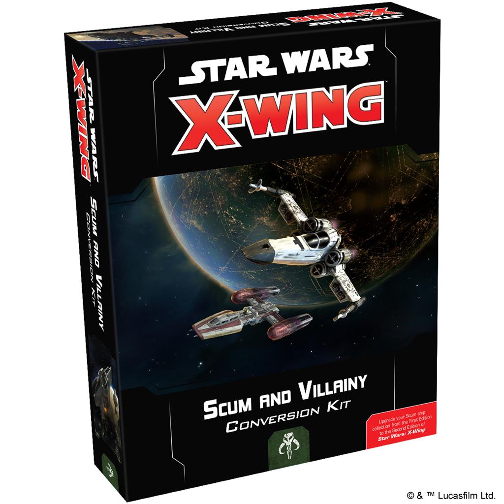 STAR WARS X-WING 2ND ED: SCUM AND VILLAINY CONVERSION KIT