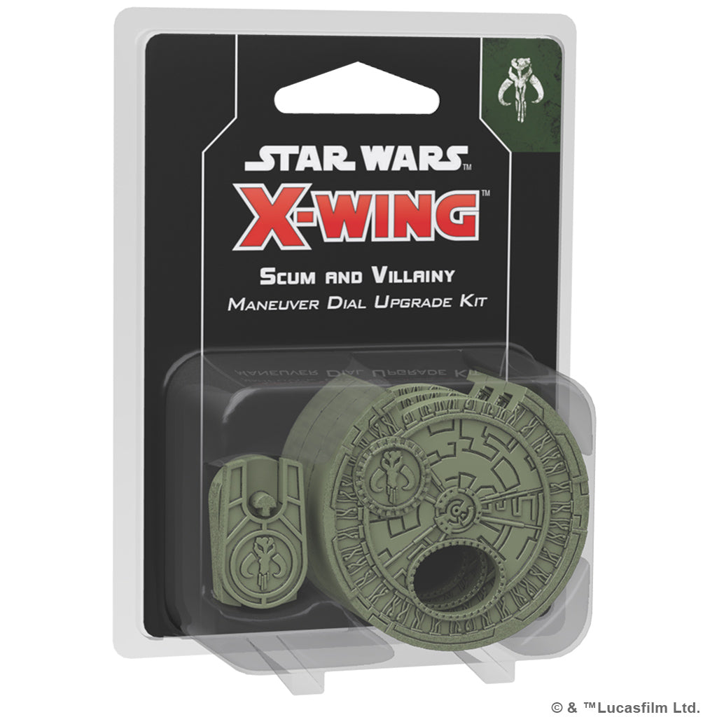 STAR WARS X-WING 2ND ED: SCUM AND VILLAINY MANEUVER DIAL UPGRADE KIT