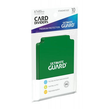 Ultimate Guard Card Dividers Standard size Green
